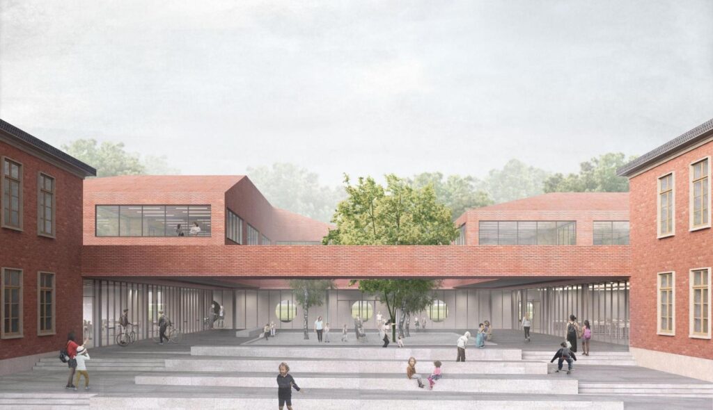 Visualisierung Schule in Krampnitz (c) AFF Architekten