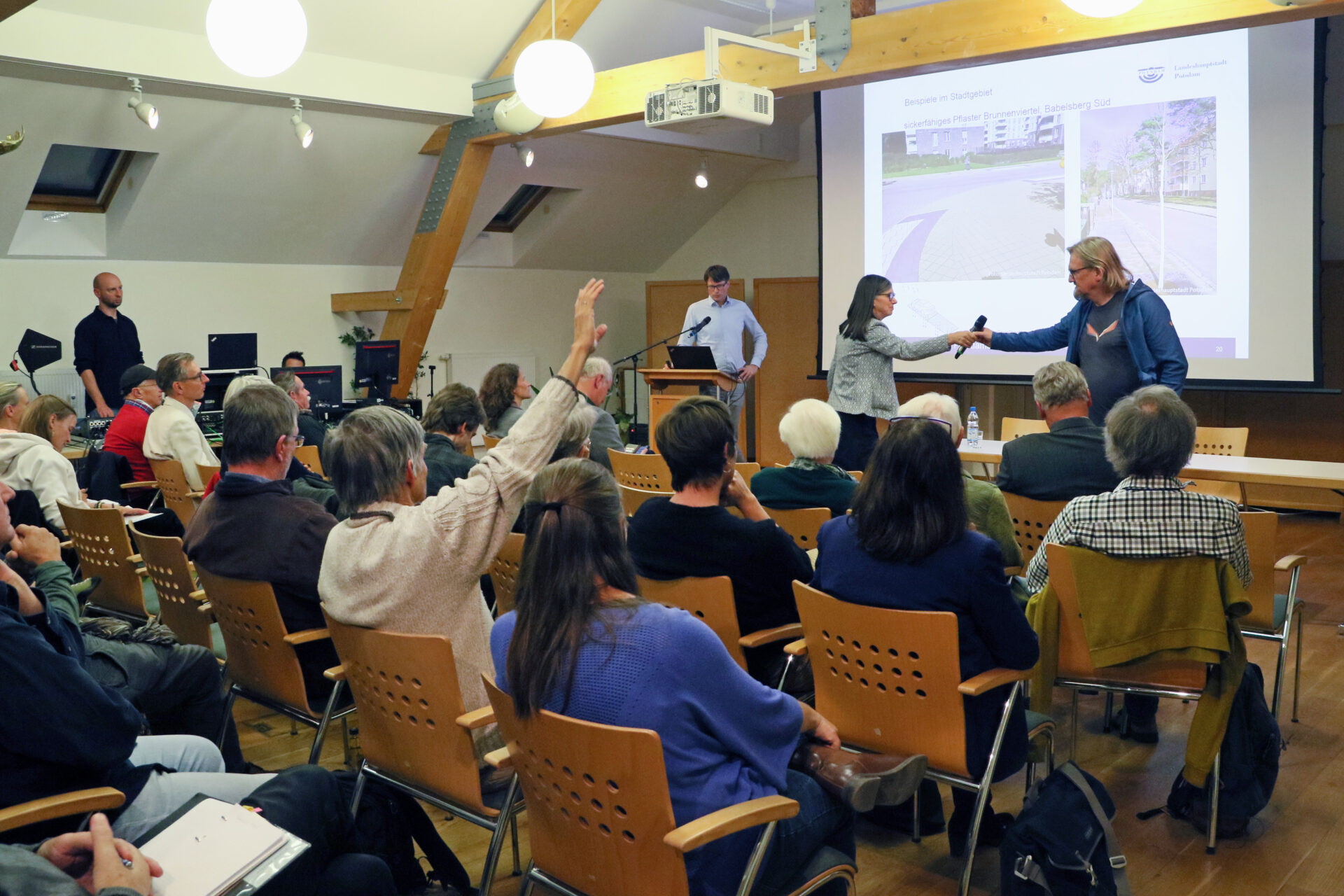 Lars Schmäh (LHP), SFP 82, 2025, Thema Potsdams Schulen, Foto: LHP, Plate